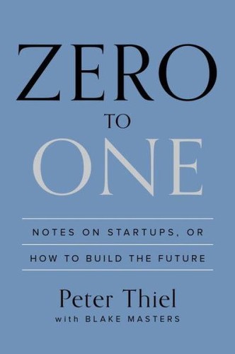 Couverture du livre Zero to One de Peter Thiel